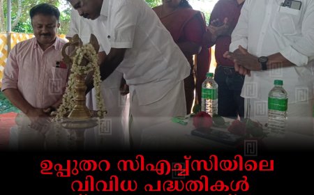 ഉപ്പുതറ സിഎച്ച്‌സിയിലെ വിവിധ പദ്ധതികള്‍ ഉദ്ഘാടനംചെയ്തു: കിടത്തി ചികിത്സ പുനരാരംഭിച്ചു