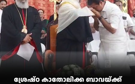 ശ്രേഷ്ഠ കാതോലിക്ക ബാവയ്ക്ക് ഹൈറേഞ്ചിന്റെ ആദരം: കട്ടപ്പനയില്‍ ഉജ്വല സ്വീകരണം