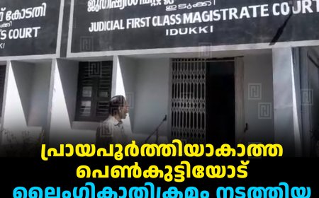 പ്രായപൂര്‍ത്തിയാകാത്ത പെണ്‍കുട്ടിയോട് ലൈംഗികാതിക്രമം നടത്തിയ മധ്യവയസ്‌കന് 5 വര്‍ഷം കഠിന തടവ് 