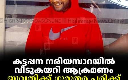കട്ടപ്പന നരിയമ്പാറയില്‍ വീടുകയറി ആക്രമണം: യുവതിക്ക് ഗുരുതര പരിക്ക്: മുന്‍ ഭര്‍ത്താവിനെ തമിഴ്‌നാട്ടില്‍നിന്ന് പൊലീസ് അറസ്റ്റ് ചെയ്തു