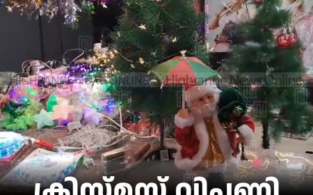 ക്രിസ്മസ് വിപണി ഉഷാര്‍