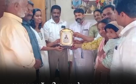 ബനാറസ് ഹിന്ദു സര്‍വകലാശാല റാങ്ക് ജേതാവ് അണക്കര സ്വദേശിനി ഹിമപ്രിയ ബിനോയിയെ അനുമോദിച്ചു