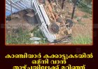 കാഞ്ചിയാര്‍ കക്കാട്ടുകടയില്‍ ഒമ്‌നി വാന്‍ താഴ്ചയിലേക്ക് മറിഞ്ഞ് ഒരാള്‍ക്ക് പരിക്ക്