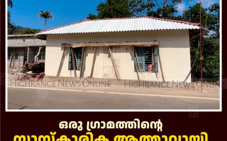 ഒരു ഗ്രാമത്തിന്റെ സാസ്‌കാരിക ആത്മാവായി ഉടുമ്പന്‍ചോല പള്ളിക്കുന്നിലെ ഗ്രാമീണ വായനശാല  