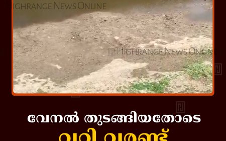 വേനല്‍ തുടങ്ങിയതോടെ വറ്റി വരണ്ട് കല്ലാര്‍ ഡാം