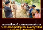 കാഞ്ചിയാര്‍ പാലാക്കടയിലെ വനാതിര്‍ത്തിയില്‍ ഫെന്‍സിങ് പ്രവര്‍ത്തിച്ചുതുടങ്ങി 