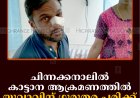 ചിന്നക്കനാലില്‍ കാട്ടാന ആക്രമണത്തില്‍ യുവാവിന് ഗുരുതര പരിക്ക് 