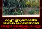കട്ടപ്പന ഇരുപതേക്കറില്‍ മലയോര ഹൈവേയോരത്ത് സോളാര്‍ വഴിവിളക്കും പോസ്റ്റും വാഹനമിടിച്ച് അപകടാവസ്ഥയില്‍