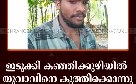 ഇടുക്കി കഞ്ഞിക്കുഴിയില്‍ യുവാവിനെ കുത്തിക്കൊന്നു: ബന്ധു അറസ്റ്റില്‍ 