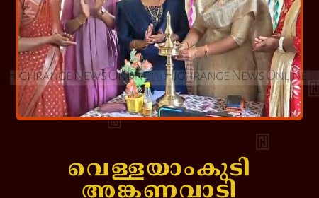 വെള്ളയാംകുടി അങ്കണവാടി വാര്‍ഷികം ആഘോഷിച്ചു