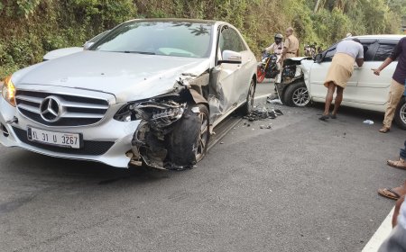 ഉപ്പുതറ പരപ്പിൽ നിയന്ത്രണം നഷ്ടപ്പെട്ട കാർ മറ്റൊരു കാറിൽ ഇടിച്ച്‌ ഒരാൾ മരിച്ചു