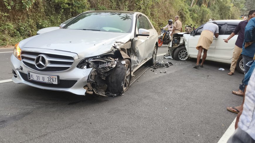 ഉപ്പുതറ പരപ്പിൽ നിയന്ത്രണം നഷ്ടപ്പെട്ട കാർ മറ്റൊരു കാറിൽ ഇടിച്ച്‌ ഒരാൾ മരിച്ചു