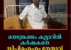 നെടുങ്കണ്ടം കൂട്ടാറില്‍ കര്‍ഷകനെ സിപിഐഎം നേതാവ് വെട്ടി പരിക്കേല്‍പ്പിച്ചതായി പരാതി