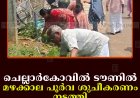 ചെല്ലാര്‍കോവില്‍ ടൗണില്‍ മഴക്കാല പൂര്‍വ ശുചീകരണം നടത്തി  