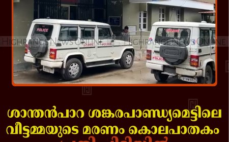 ശാന്തന്‍പാറ ശങ്കരപാണ്ഡ്യമെട്ടിലെ വീട്ടമ്മയുടെ മരണം കൊലപാതകം: പ്രതി പിടിയില്‍ 