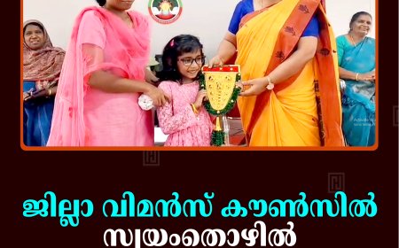ജില്ലാ വിമന്‍സ് കൗണ്‍സില്‍ സ്വയംതൊഴില്‍ പരിശീലന പരിപാടി നടത്തി