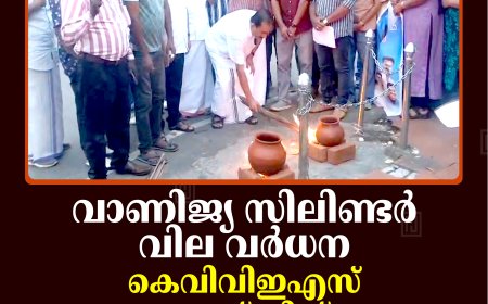 വാണിജ്യ സിലിണ്ടര്‍ വില വര്‍ധന: കെവിവിഇഎസ് യൂത്ത് വിങ് കട്ടപ്പനയില്‍ അടുപ്പുകൂട്ടി സമരം നടത്തി