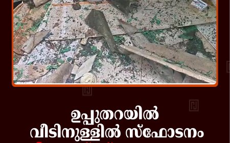 ഉപ്പുതറയില്‍ വീടിനുള്ളില്‍ സ്‌ഫോടനം: വീട്ടുടമയ്ക്ക് പൊള്ളലേറ്റു 