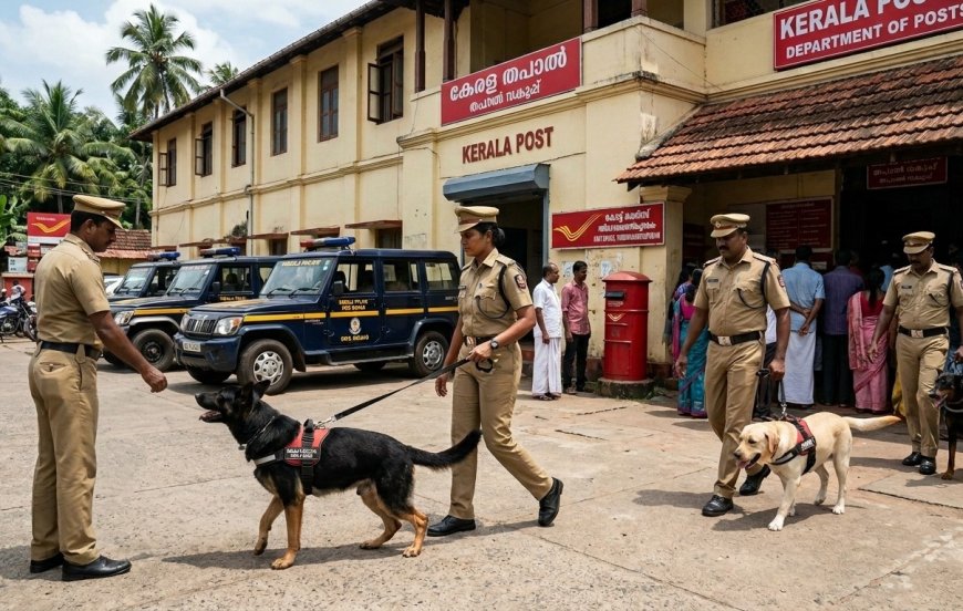 കട്ടപ്പന ഹെഡ് പോസ്റ്റ്ഓഫീസില്‍ ബോംബ് ഭീഷണി: ഡോഗ് സ്‌ക്വാഡ് പരിശോധന നടത്തി