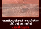 വണ്ടിപ്പെരിയാര്‍ ഗ്രാമ്പിയില്‍ വീടിന്റെ ടെറസില്‍ പുലിയുടെ കാല്‍പ്പാടുകള്‍
