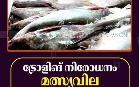 ട്രോളിങ് നിരോധനം: മത്സ്യവില കുത്തനെ ഉയര്‍ന്നു