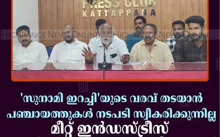 'സുനാമി ഇറച്ചി'യുടെ വരവ് തടയാന്‍ പഞ്ചായത്തുകള്‍ നടപടി സ്വീകരിക്കുന്നില്ല: മീറ്റ് ഇന്‍ഡസ്ട്രീസ് വെല്‍ഫെയര്‍ അസോസിയേഷന്‍