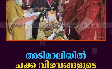 അടിമാലിയില്‍ ചക്ക വിഭവങ്ങളുടെ മത്സരം നടത്തി    
