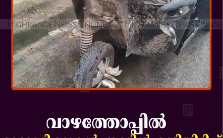 വാഴത്തോപ്പില്‍ ഓട്ടോറിക്ഷകള്‍ തമ്മില്‍ കൂട്ടിയിടിച്ച് നാല് പേര്‍ക്ക് പരിക്ക്   
