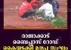 രാജാക്കാട് ബൈപ്പാസ് റോഡ് കൈയടക്കി മദ്യപ സംഘം 