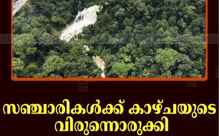  സഞ്ചാരികള്‍ക്ക് കാഴ്ചയുടെ വിരുന്നൊരുക്കി വാളറ വെള്ളച്ചാട്ടം