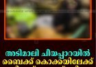 അടിമാലി ചീയപ്പാറയില്‍ ബൈക്ക് കൊക്കയിലേക്ക് മറിഞ്ഞ് യുവാവ് മരിച്ചു