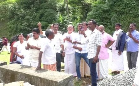ചിന്നക്കനാലിലെ ഭൂപ്രശ്നം: കർഷക സംഘടനാ പ്രതിനിധികൾ സന്ദർശനം നടത്തി 