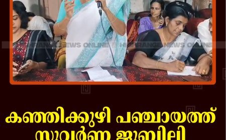 കഞ്ഞിക്കുഴി പഞ്ചായത്ത് സുവര്‍ണ ജൂബിലി: സ്വാഗത സംഘം രൂപീകരിച്ചു 