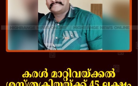കരൾ മാറ്റിവയ്ക്കൽ ശസ്ത്രക്രിയയ്ക്ക് 45 ലക്ഷം: ചികിത്സാസഹായം തേടി യുവാവ്