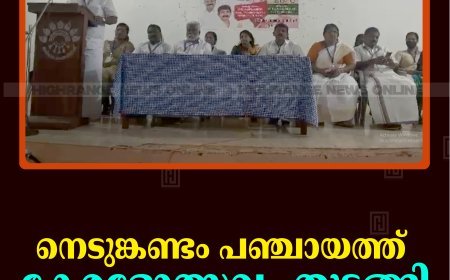 നെടുങ്കണ്ടം പഞ്ചായത്ത് കേരളോത്സവം തുടങ്ങി 